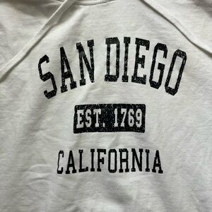 San Diego California hoodie sweatshirt